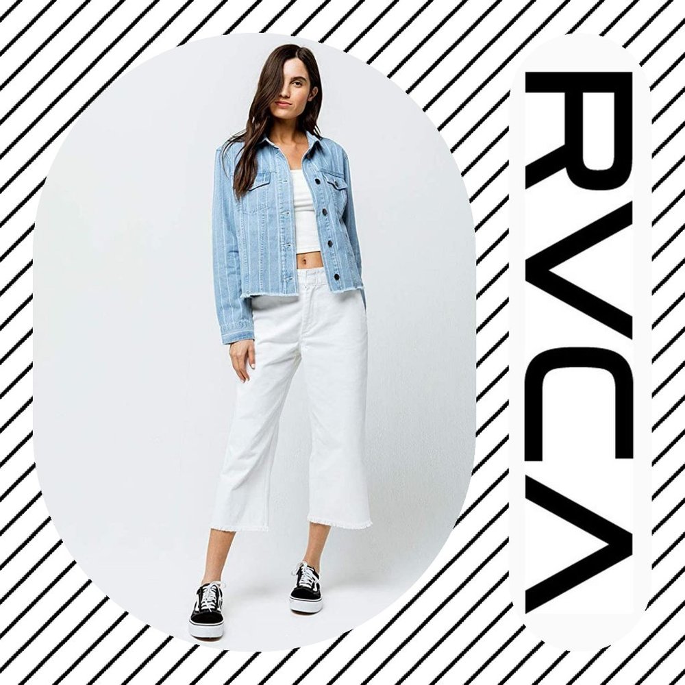 *NEW* RVCA Pause It Denim Jacket